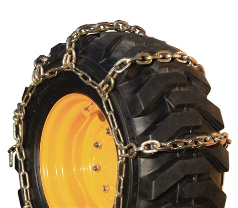 alloy skid steer tire chains|14x17.5 skid steer tire chains.